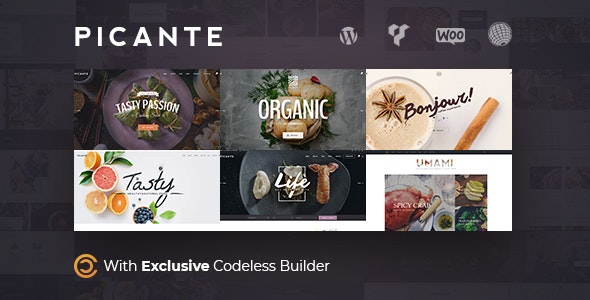 Picante v2.4.4 - Restaurant WordPress