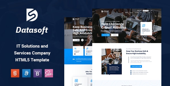 Datasoft v1.0 - IT Solutions &amp; Services HTML5 Template