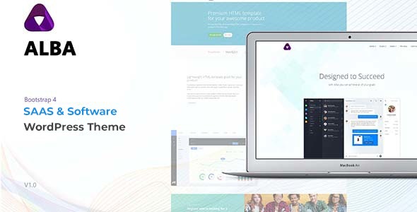 Alba v1.0 - Startup/Software WordPress Theme