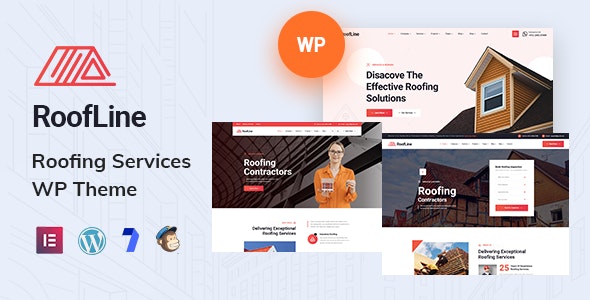 RoofLine v1.0 - Roofing Services WordPress Theme