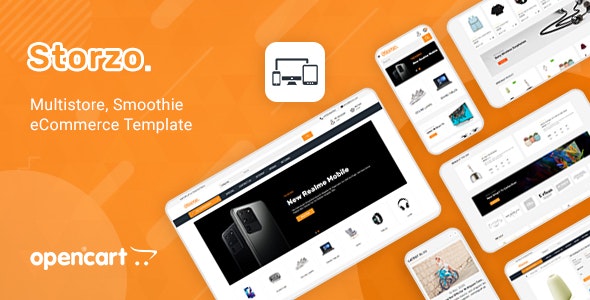 Storzo v2.0.0 - Multipurpose E-commerce Opencart 3 Theme