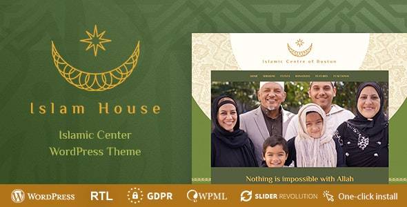 ISLAM HOUSE V1.0.5 - 清真寺和宗教 WORDPRESS 主题