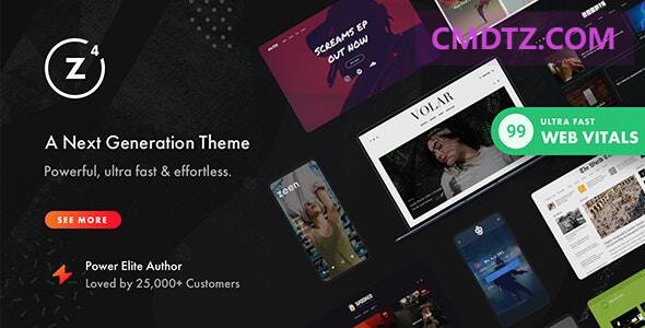 Zeen v3.9.8.4 - Next Generation Magazine WordPress