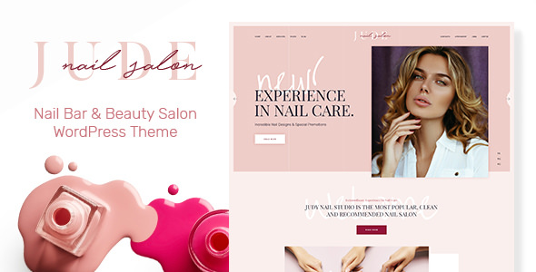 Jude v1.1.1 - Nail Bar & Beauty Salon WordPress Theme