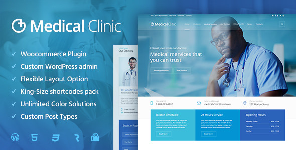 Medical Clinic v1.2.0 - Health & Doctor Medical Theme