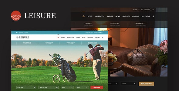 Hotel Leisure v2.1.17 - Hotel WordPress Theme