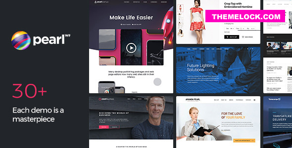 Pearl WP v3.2.4 - Corporate Business WordPress Theme