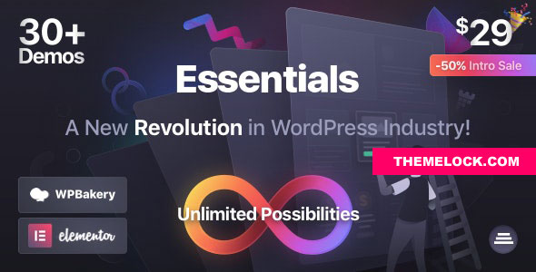 Essentials v1.1.3 - Multipurpose WordPress Theme