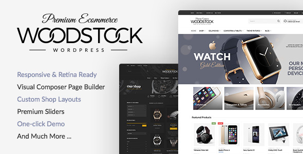 Woodstock v2.3 - Responsive WooCommerce Theme