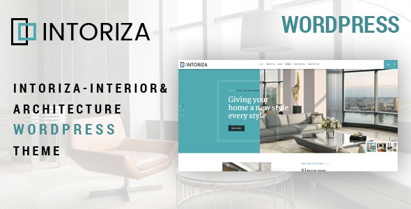 Intoriza v1.0.3 - Interior Architecture WordPress Theme