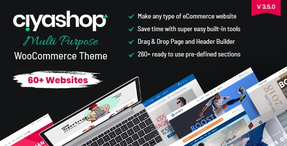 CiyaShop v3.6.8 - Responsive Multi-Purpose Theme