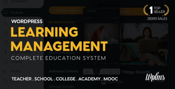 WPLMS v4.0.9.5 - Learning Management System for WordPress, Education Theme