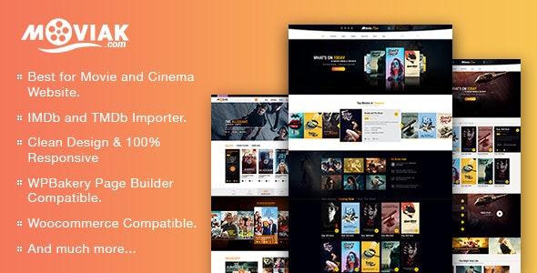 AmyMovie v3.5.0 - Movie and Cinema WordPress Theme