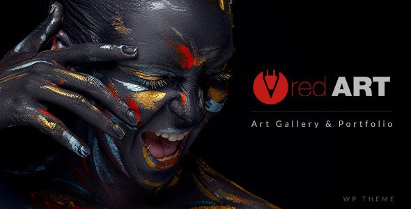 Red Art v2.2 - Artist Portfolio