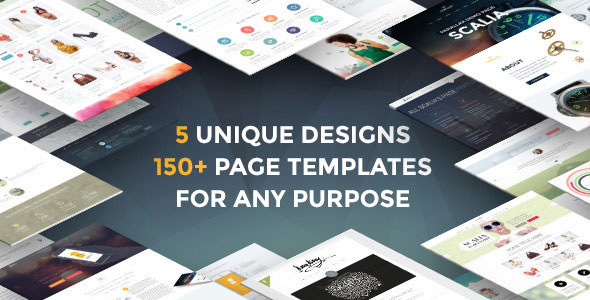 Scalia v1.6.4 - Multi-Concept Business, Shop, One-Page, Blog