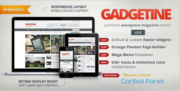 Gadgetine v3.4.0 - WordPress Theme for Premium Magazine