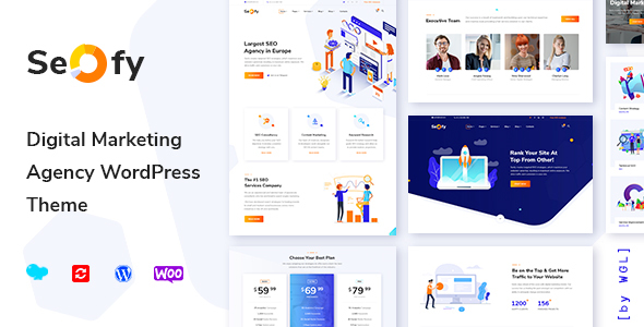 Seofy v1.5.15 - Digital Marketing Agency WordPress Theme