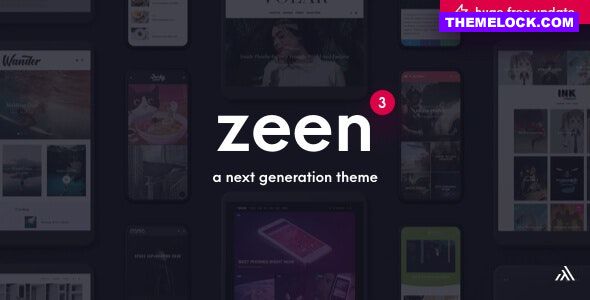 Zeen v3.9.7 - Next Generation Magazine WordPress