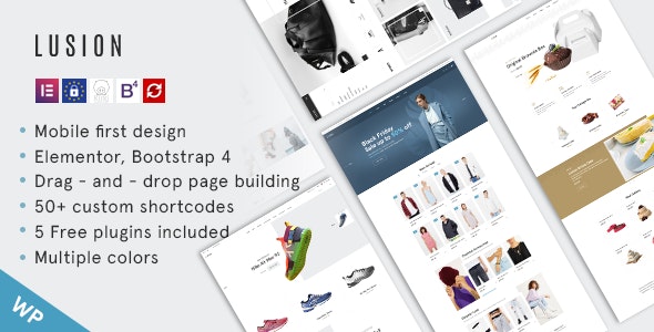 Lusion v1.2.6 - Multipurpose eCommerce WordPress Theme