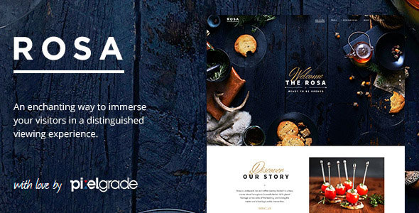 ROSA v2.7.0 - An Exquisite Restaurant WordPress Theme