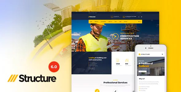 Structure v6.9.6 - Construction WordPress Theme