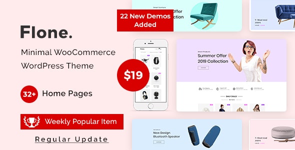 Flone v2.0.10 – Minimal WooCommerce WordPress Theme