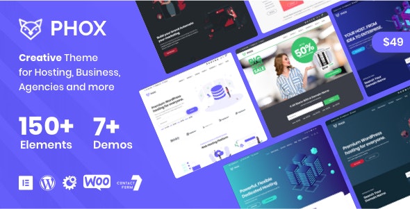 Phox v1.6.8 - Hosting WordPress & WHMCS Theme