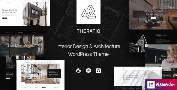 Theratio v1.1.3.2 - Architecture & Interior Design Elementor