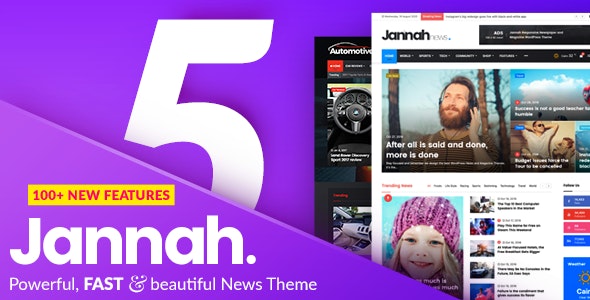 Jannah News v5.0.8 - Newspaper Magazine News AMP BuddyPress
