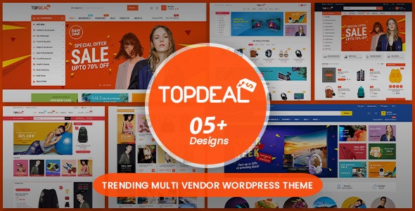 TopDeal v1.9.5 - Multipurpose Marketplace WordPress Theme