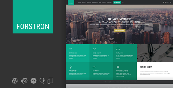 Forstron v1.9.4 - Legal Business WordPress Theme