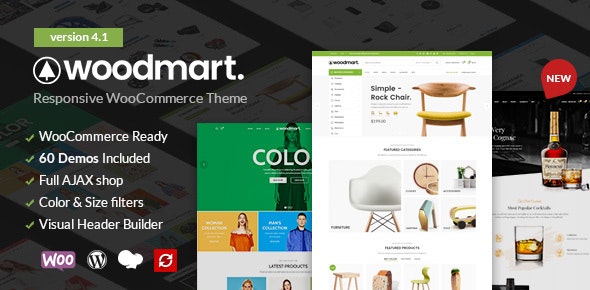 WoodMart v5.3.4 - Responsive WooCommerce WordPress Theme