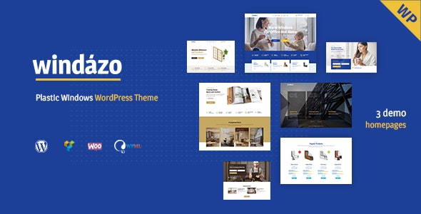 Windazo v1.2.2 - Plastic Windows and Doors WordPress Theme