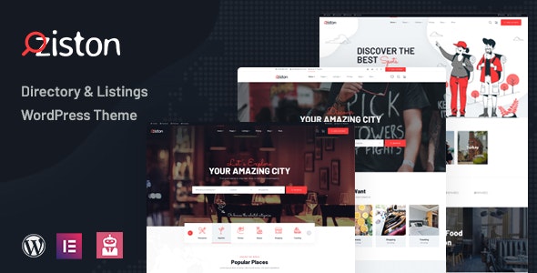 Ziston v1.0.0 - Directory Listing WordPress Theme