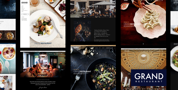 Grand Restaurant v5.9.3 - Restaurant Cafe Theme