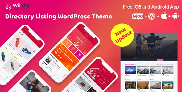 Wilcity v1.3.4 - Directory Listing WordPress Theme + App