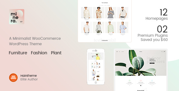 Minera v2.9.2 - Minimalist WooCommerce WordPress Theme