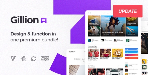 Gillion v3.7.5 - Multi-Concept Blog/Magazine & Shop WordPress Theme