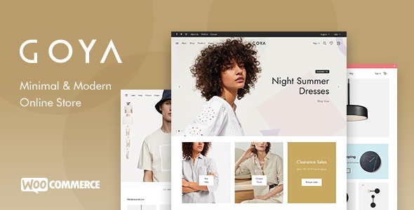 Goya v1.0.4 - Modern WooCommerce Theme