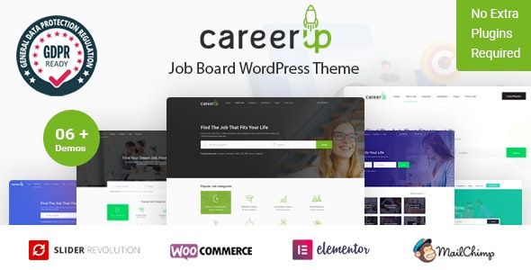 CareerUp v2.3.10 - Job Board WordPress Theme