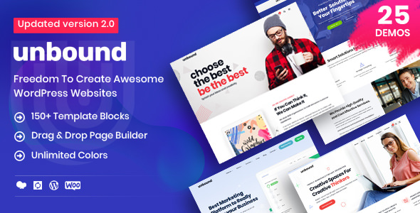 Unbound v2.1.3 - Business Agency Multipurpose Theme