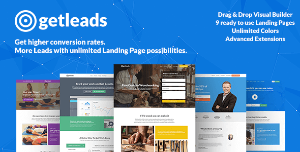 Getleads v2.0.0 - High-Performance Landing Page Theme