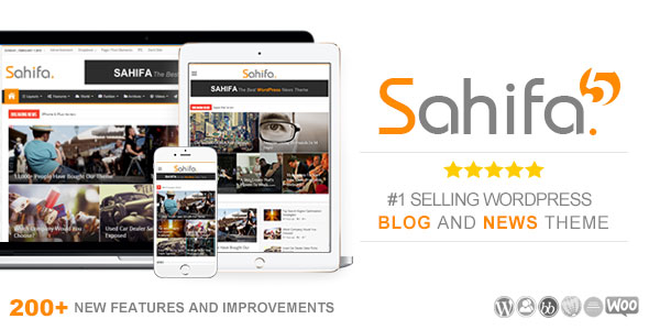 Sahifa v5.7.4 - Responsive WordPress News, Magazine