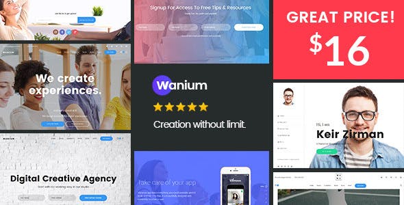 Wanium v1.7.2 - A Elegant Multi-Concept Theme