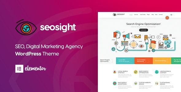 Seosight v4.9.9 - SEO Digital Marketing Agency Theme