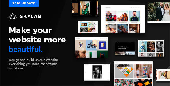 Skylab v3.7 - Portfolio / Photography WordPress Theme