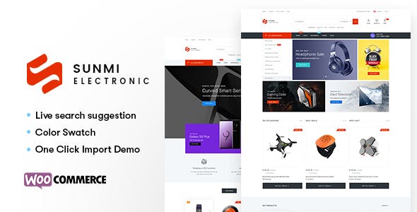 Sumi v1.2.8 - Electronics WordPress Theme for WooCommerce (RTL supported)