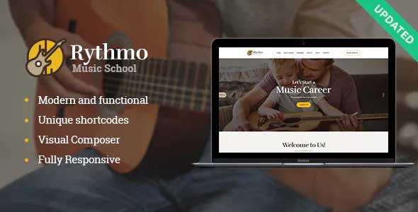 Rythmo v1.2.0 - Music School WordPress Theme