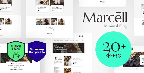 Marcell v1.2.3 - Multi-Concept Personal Blog & Magazine