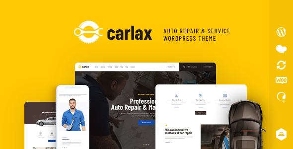 Carlax v1.0.4 - Car Parts Store & Auto Service Theme